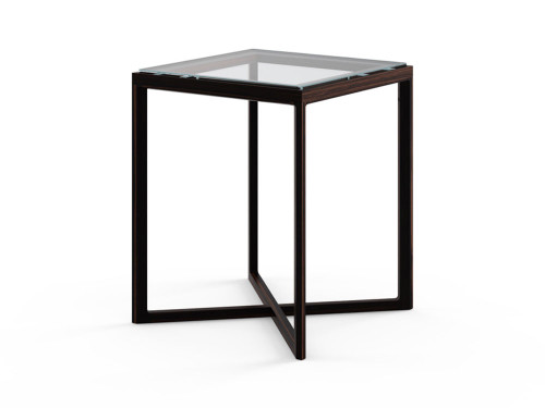 Knoll Krusin Large Side Table With Marble Top by Marc Krusin