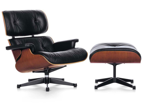 Vitra Eames Lounge Chair - Cherry by Charles & Ray Eames