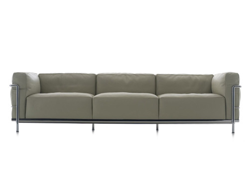 Cassina LC3 3-seater Sofa by Le Corbusier, Pierre Jeanneret, Charlotte Perriand