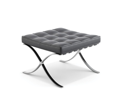 Knoll Barcelona Relax Stool by Ludwig Mies Van der Rohe
