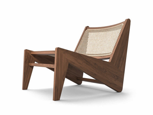 Cassina 058 Kangaroo Lounge Chair by Pierre Jeanneret
