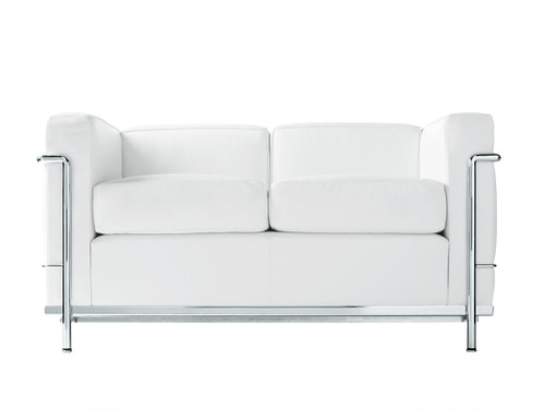 Cassina LC2 2-seater Sofa by Le Corbusier, Pierre Jeanneret, Charlotte Perriand