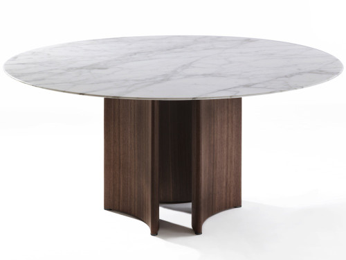Alan 3 Round Dining Table - Marble Top