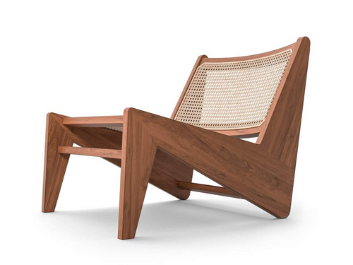 058 Kangaroo Lounge Chair - Natural Teak
